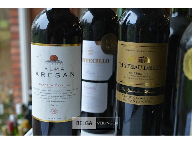 Partij diverse soorten wijn - afbeelding 5 van  5