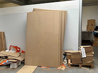 Partij diverse spaanplaat