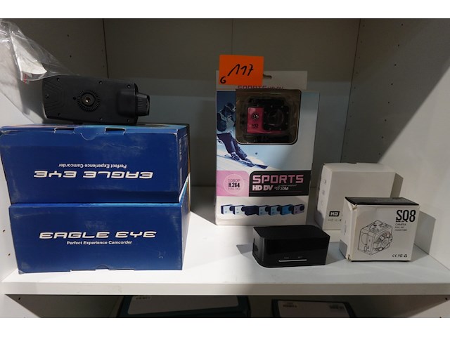 Partij diverse sportcamera's - afbeelding 1 van  4