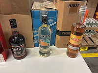 Partij diverse sterke dranken