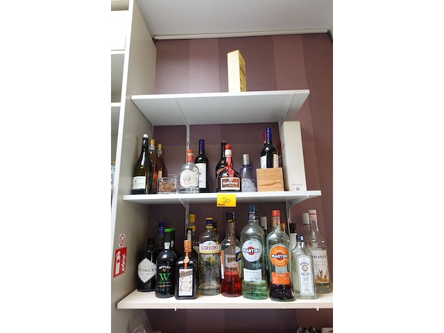 Partij diverse sterke dranken - afbeelding 1 van  6