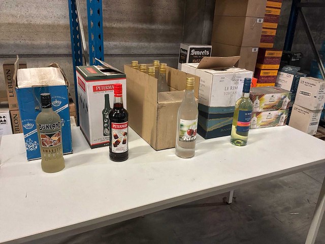 Partij diverse sterke dranken - afbeelding 1 van  4