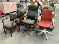 Partij diverse stoelen (4x)