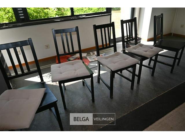 Partij diverse stoelen + hoekzetel - afbeelding 3 van  5