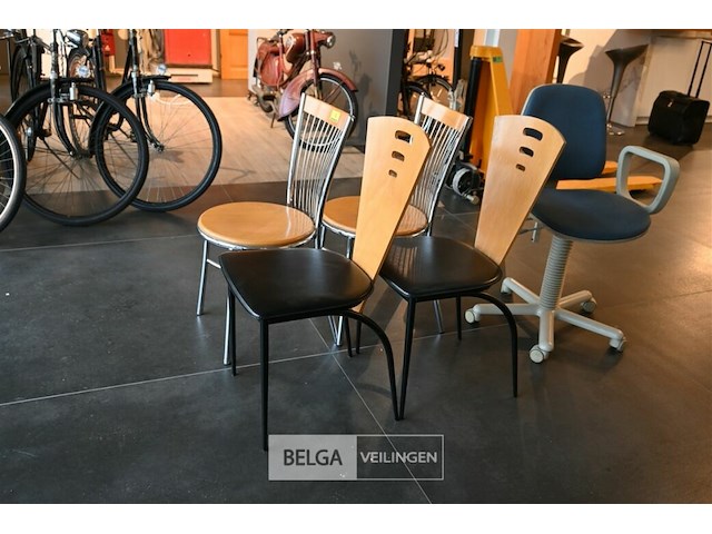 Partij diverse stoelen - afbeelding 3 van  3
