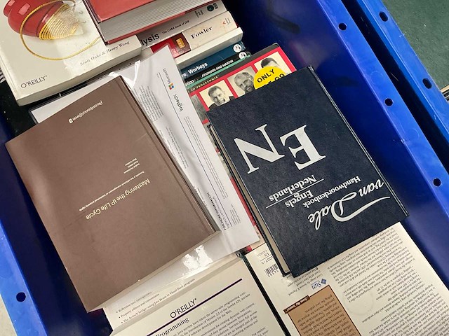 Partij diverse studieboeken en romans - afbeelding 10 van  15