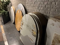 Partij diverse tafelbladen - afbeelding 1 van  3