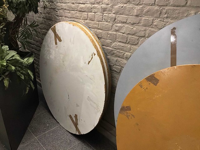 Partij diverse tafelbladen - afbeelding 2 van  2