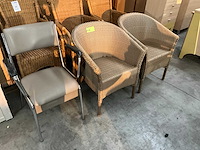 Partij diverse terrasstoel - afbeelding 1 van  2