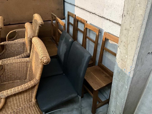 Partij diverse terrasstoel - afbeelding 2 van  3