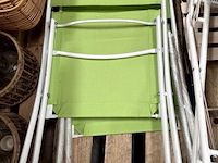 Partij diverse tuinstoeltjes - afbeelding 3 van  3