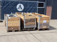 Partij diverse ventilatiebuizen en hulpstukken - afbeelding 1 van  1