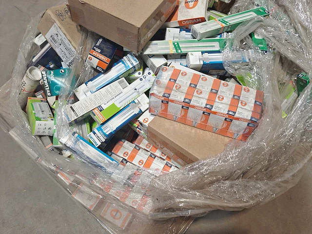Partij diverse verlichting op pallet - nieuw in verpakking - afbeelding 3 van  7
