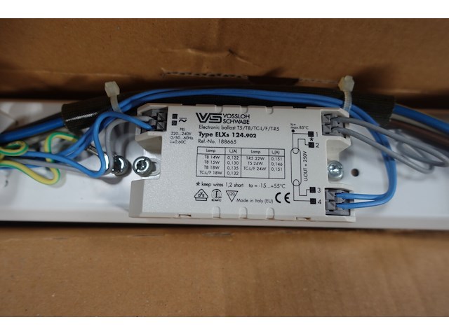 Partij diverse verlichtingsarmatuur lts + 41x lamp osram t5 54w/830 - afbeelding 2 van  21