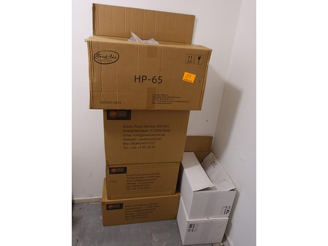 Partij diverse verpakking - afbeelding 1 van  10