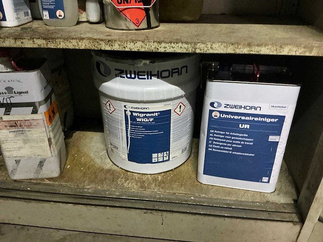 Partij diverse verven en houtbehandelingsproducten - afbeelding 8 van  18