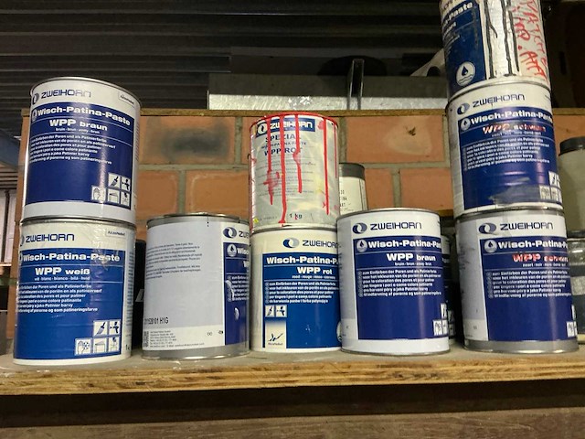 Partij diverse verven en houtbehandelingsproducten - afbeelding 13 van  18