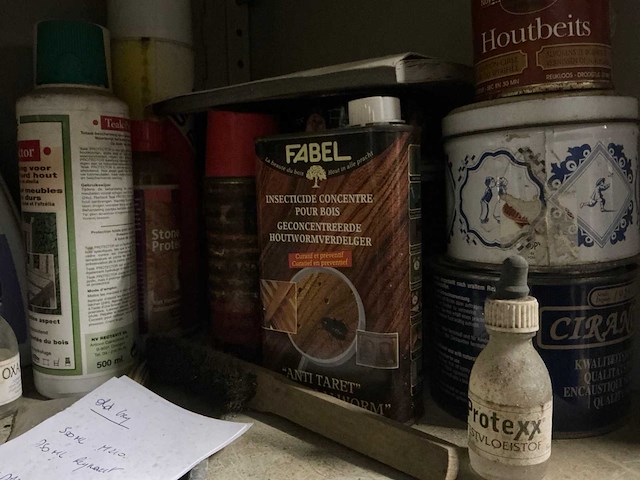 Partij diverse verven en houtbehandelingsproducten - afbeelding 18 van  18