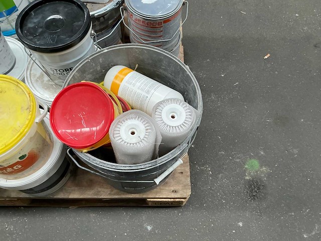 Partij diverse verven en primers - afbeelding 7 van  10