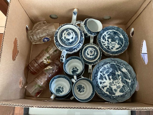 Partij diverse vintage decoratie - afbeelding 1 van  5