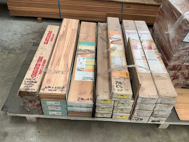 Partij diverse vloer-, plafond- en wandbekleding - afbeelding 4 van  7