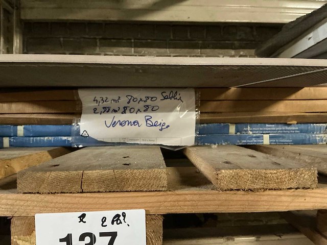 Partij diverse vloertegels - afbeelding 4 van  5