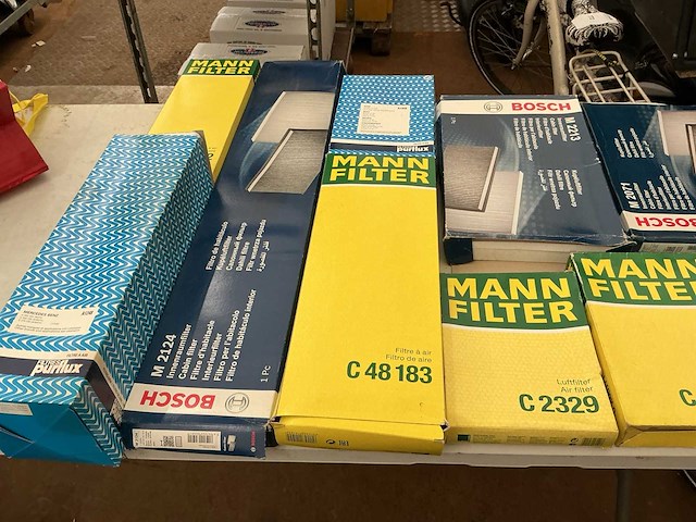 Partij diverse waaronder,auto aircofilters - afbeelding 1 van  1