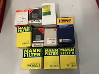 Partij diverse waaronder,oliefilters,aircofilters enz. - afbeelding 1 van  1