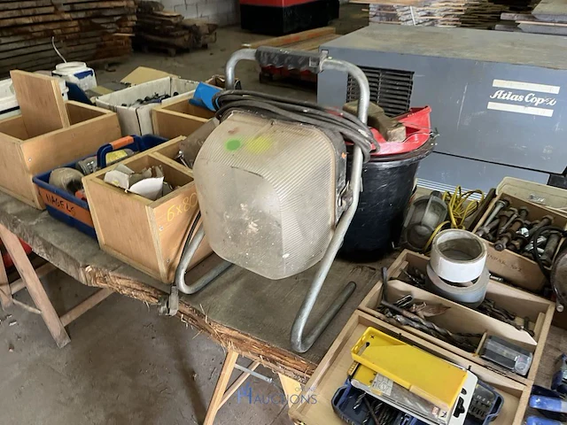 Partij diverse werkplaatsmaterialen - afbeelding 2 van  21