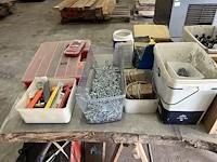 Partij diverse werkplaatsmaterialen - afbeelding 4 van  21