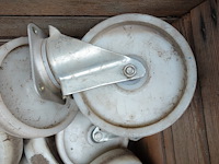 Partij diverse wielen in houten kist - afbeelding 4 van  6