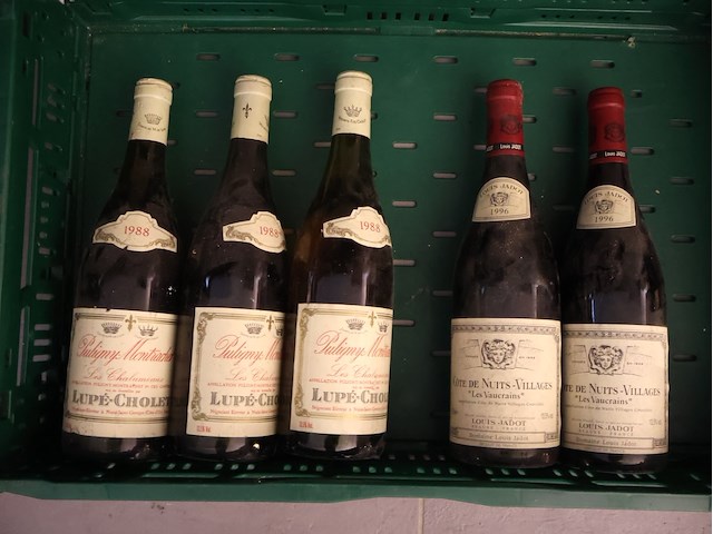 Partij diverse wijn (x5) - afbeelding 1 van  5