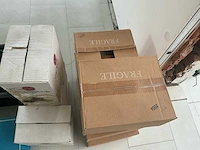 Partij diverse wijnflessen en schuimwijn – in kunststof kratten en originele dozen - afbeelding 6 van  6