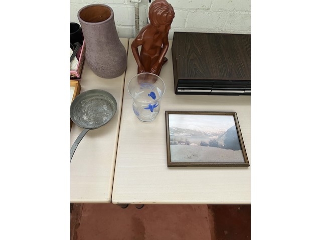 Partij diverse w.o. kaders en glazen - afbeelding 5 van  8