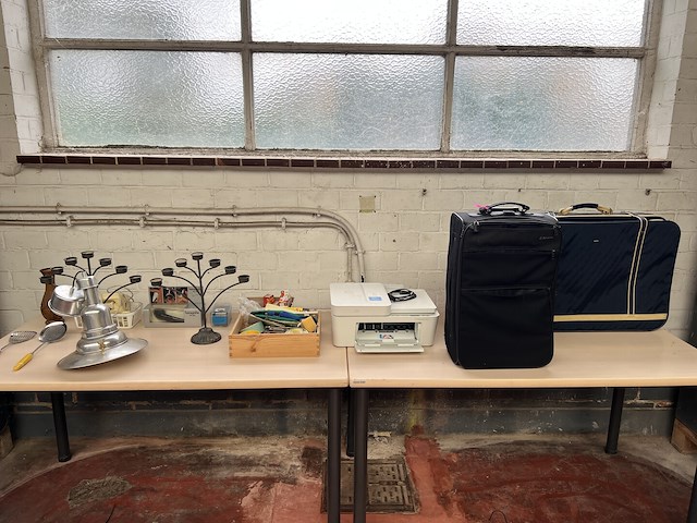 Partij diverse w.o. reiskoffers en printer - afbeelding 2 van  8