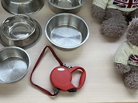 Partij diverse w.o. rvs eetbakjes en pluchen beren - afbeelding 3 van  4