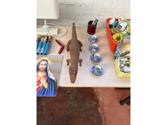 Partij diverse w.o. vaas en tasjes - afbeelding 3 van  4