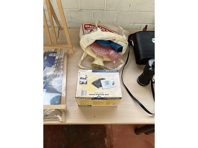 Partij diverse w.o. verrekijker enminiatuurezels - afbeelding 4 van  5