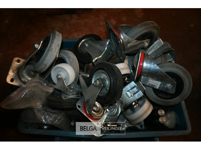 Partij diverse zwenkwielen - afbeelding 3 van  5