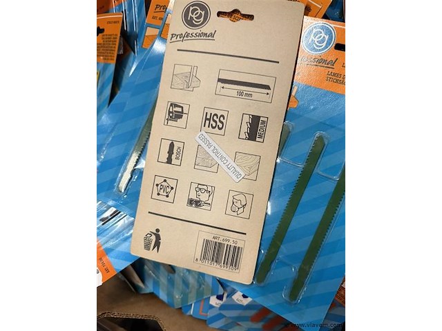 Partij diversen, decoupeer zaagbladen, lampen etc - afbeelding 5 van  7