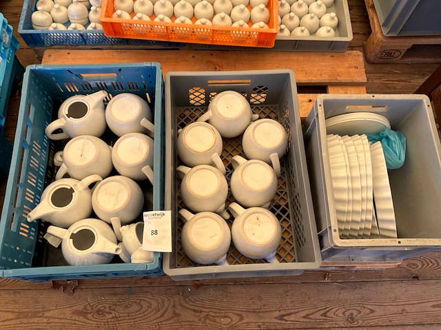 Partij diversen porselein - afbeelding 1 van  4