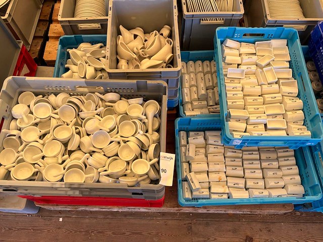 Partij diversen porselein - afbeelding 1 van  10