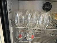 Partij diversen waaronder diverse glazen, decoratie, kartonnen rietjes, kommetjes - afbeelding 9 van  9