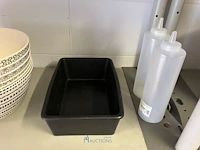 Partij diversen waaronder pvc potten, deksels, pvc kommen, pvc opbergboxen, handdoeken, 2 - afbeelding 3 van  18