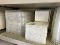 Partij diversen waaronder pvc potten, deksels, pvc kommen, pvc opbergboxen, handdoeken, 2 - afbeelding 17 van  18