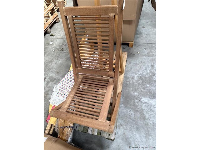 Partij diversen, wo. tuinstoel enz; - afbeelding 3 van  4