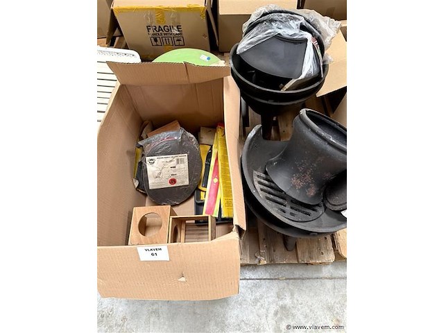 Partij diversen, wo. vuurschalen enz. - afbeelding 1 van  5