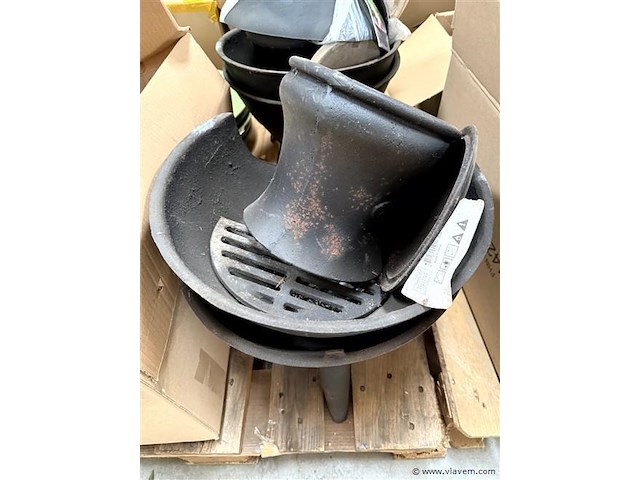 Partij diversen, wo. vuurschalen enz. - afbeelding 3 van  5