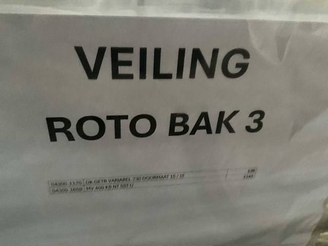 Partij dk. getr. variabele 730 doormaat 15/1e (139x) en enig toebehoren (kp1511) - afbeelding 6 van  8
