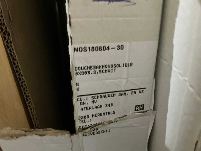 Partij doucheschermen - afbeelding 4 van  7